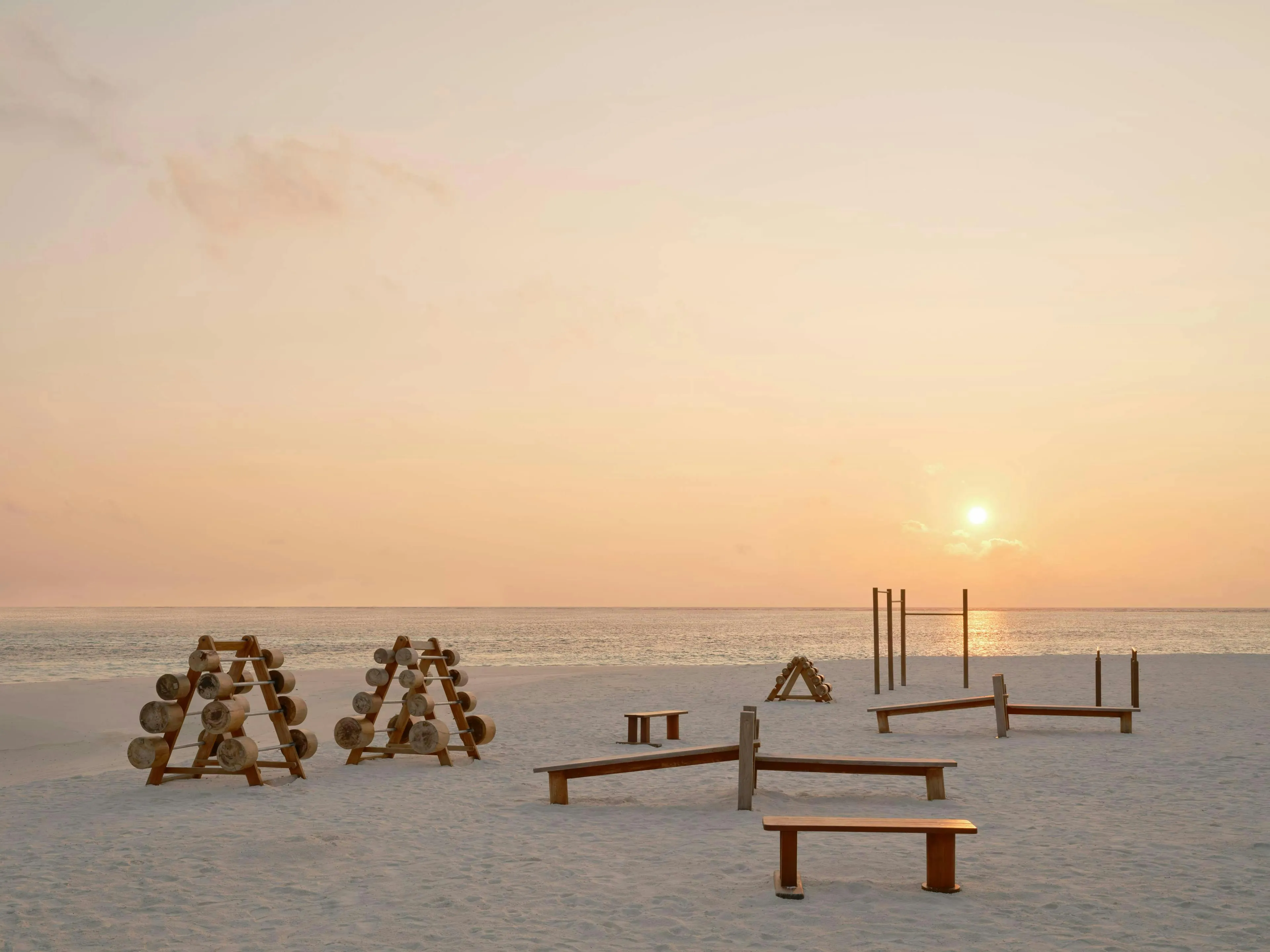 Outdoor gym at Villa Nautica