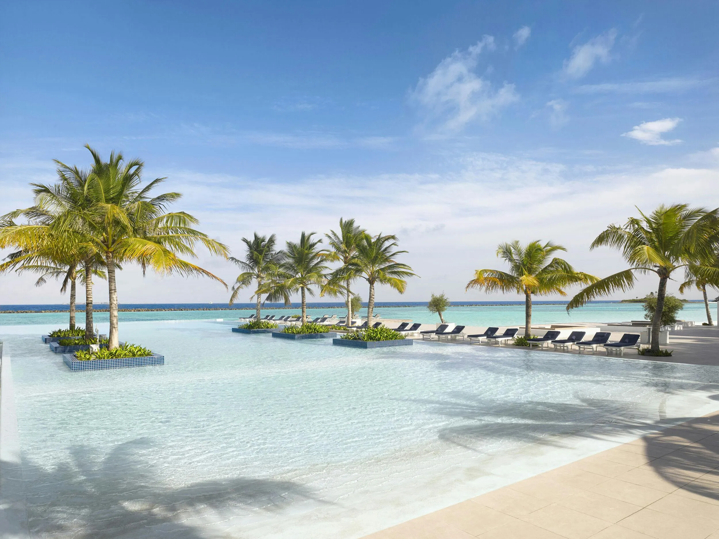 Main pool at Villa Nautica during the day