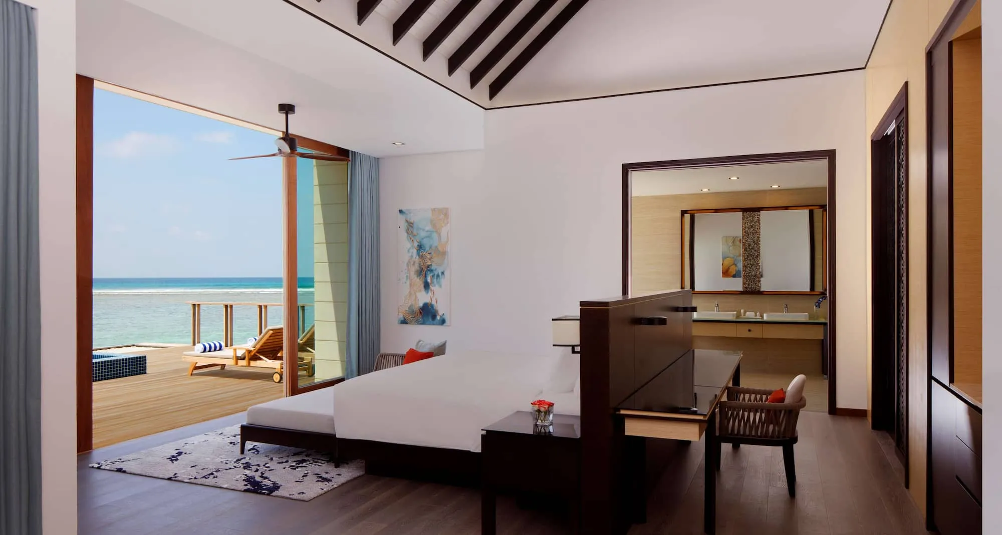 Overwater Villa with private pool at Radisson Blu Resort Maldives